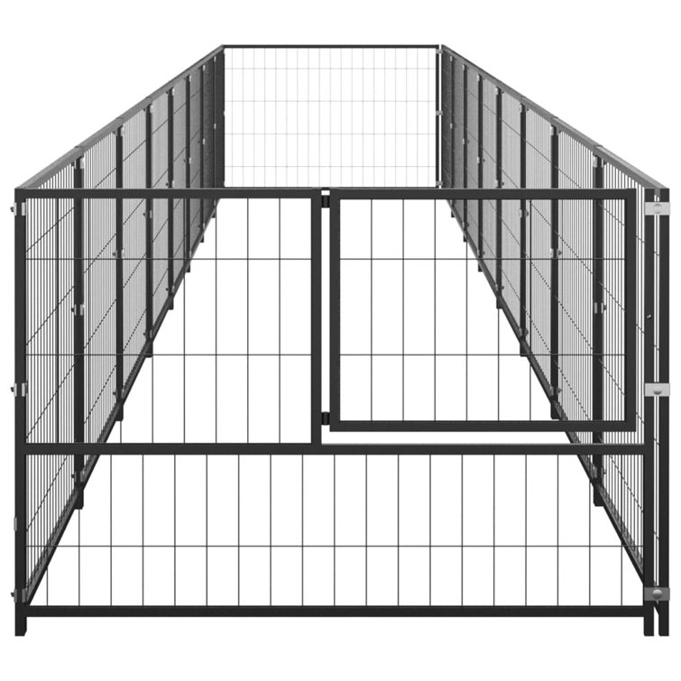 Vidaxl outdoor dog clearance kennel